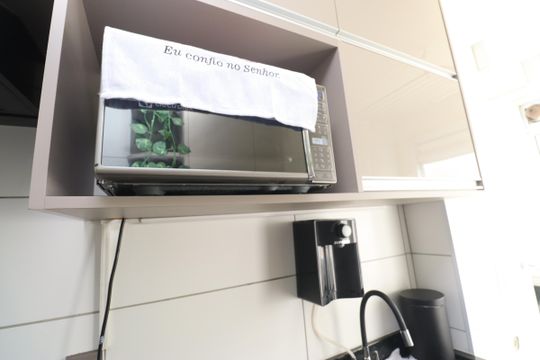 Cozinha de apartamento para alugar com 2 quartos, 45m² em Cassange, Salvador