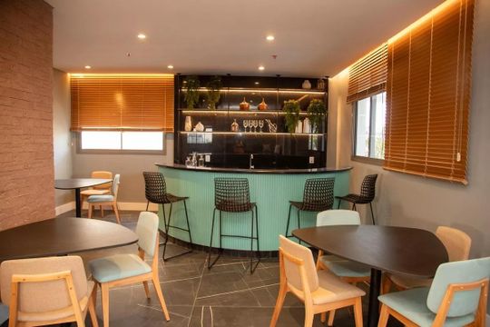 Area Comum de kitnet/studio para alugar com 1 quarto, 27m² em Santo Amaro, São Paulo