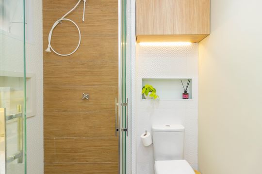 Banheiro de apartamento à venda com 3 quartos, 62m² em Vila Pereira Barreto, São Paulo
