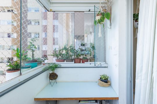 Varanda de apartamento à venda com 3 quartos, 62m² em Vila Pereira Barreto, São Paulo