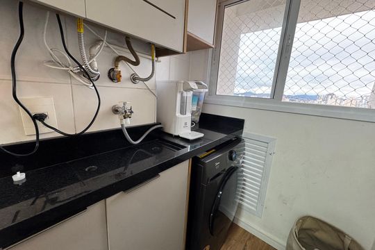 Área de Serviço de apartamento para alugar com 2 quartos, 50m² em Vila Osasco, Osasco