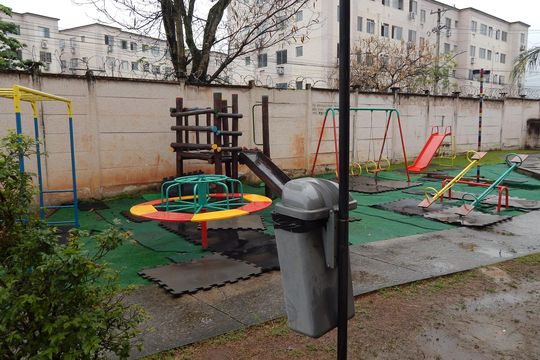 Área comum - Playground de apartamento para alugar com 2 quartos, 50m² em Guaratiba, Rio de Janeiro