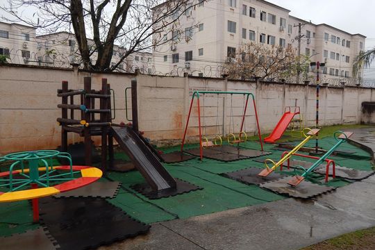 Área comum - Playground de apartamento para alugar com 2 quartos, 50m² em Guaratiba, Rio de Janeiro