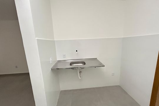 Cozinha de apartamento para alugar com 1 quarto, 53m² em Engenho de Dentro, Rio de Janeiro