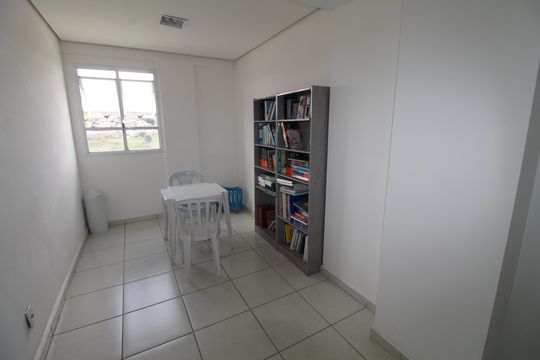 Área comum -  de apartamento para alugar com 2 quartos, 57m² em Conjunto Residencial Flamboyant, São José dos Campos