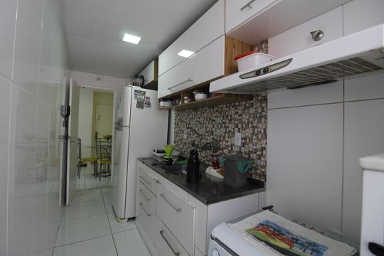 Cozinha de apartamento à venda com 3 quartos, 70m² em Freguesia (jacarepaguá), Rio de Janeiro