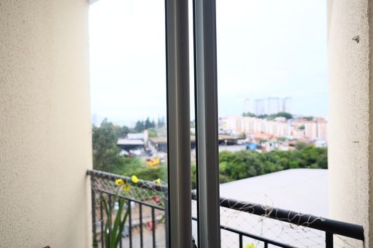Sala de apartamento à venda com 2 quartos, 52m² em São Pedro, Osasco