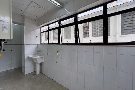 Área de serviço  de apartamento para alugar com 3 quartos, 118m² em Vila Mariana, São Paulo