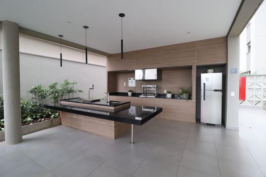 Área comum de apartamento para alugar com 3 quartos, 115m² em Gávea, Uberlândia