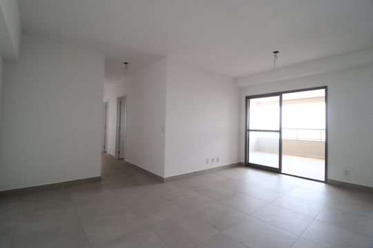 Sala de apartamento para alugar com 3 quartos, 115m² em Gávea, Uberlândia