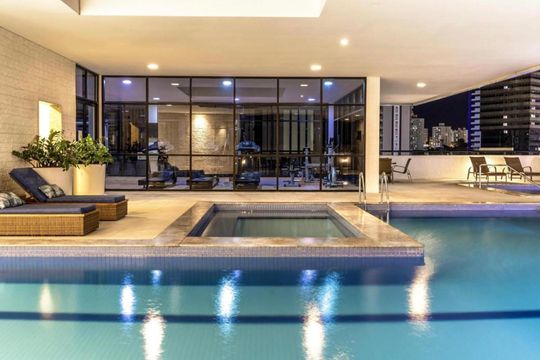 Área comum - Piscina de apartamento para alugar com 2 quartos, 86m² em Caminho das Árvores, Salvador