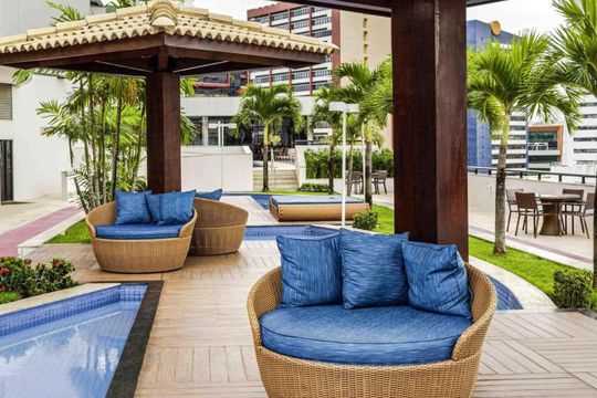 Área comum de apartamento para alugar com 2 quartos, 86m² em Caminho das Árvores, Salvador