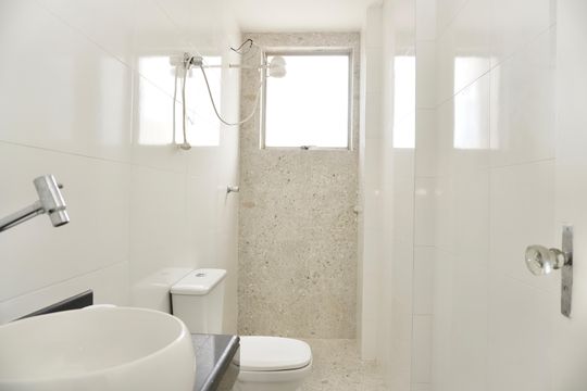 Banheiro  de apartamento para alugar com 2 quartos, 58m² em Cidade Nova, Belo Horizonte