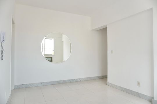 Sala  de apartamento para alugar com 2 quartos, 58m² em Cidade Nova, Belo Horizonte