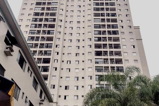 Fachada de apartamento para alugar com 2 quartos, 84m² em Marapé, Santos