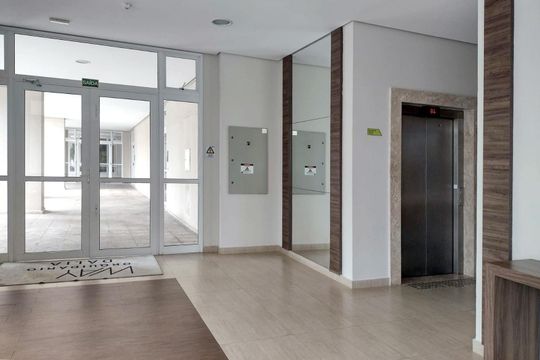 Área Comum - Hall de Entrada de apartamento para alugar com 2 quartos, 84m² em Marapé, Santos
