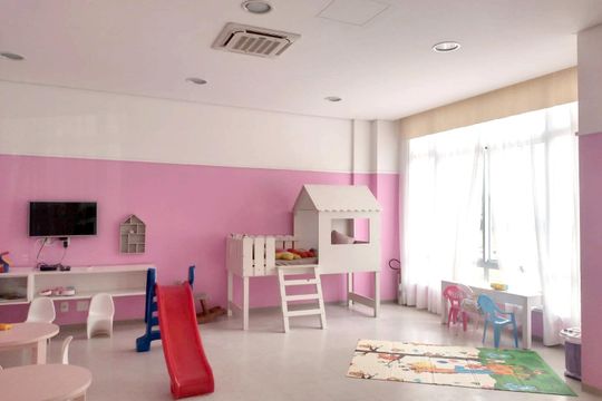 Área Comum - Brinquedoteca de apartamento para alugar com 2 quartos, 84m² em Marapé, Santos