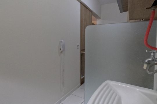 Área de serviço de apartamento para alugar com 2 quartos, 84m² em Marapé, Santos
