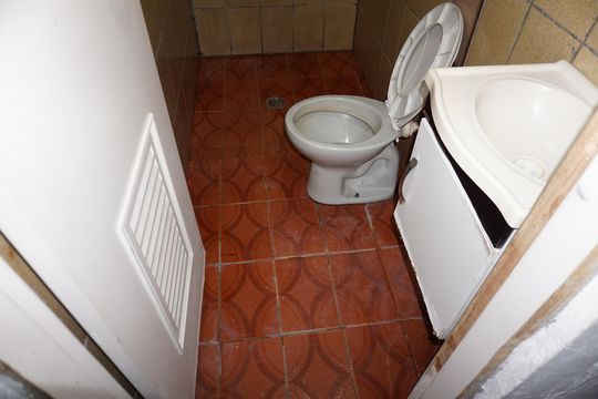 Banheiro de casa para alugar com 1 quarto, 50m² em Jardim Sao Vicente, Embu das Artes