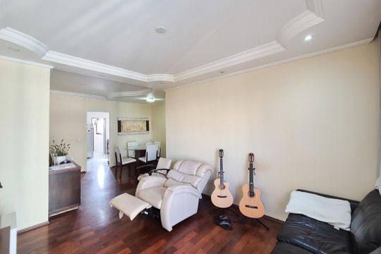 Sala de apartamento à venda com 3 quartos, 110m² em Vila Dayse, São Bernardo do Campo