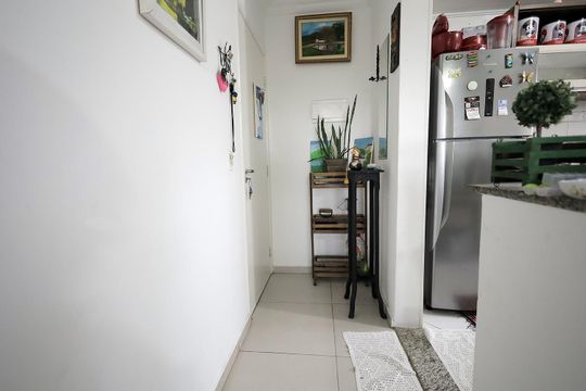 Cozinha de apartamento para alugar com 3 quartos, 36m² em Vila Palmares, Santo André