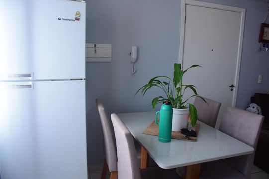 Cozinha de apartamento para alugar com 2 quartos, 46m² em Jardim Betânia, Cachoeirinha