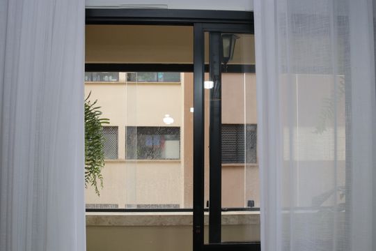 Vista da sacada da sala de apartamento à venda com 2 quartos, 56m² em Jardim Aricanduva, São Paulo