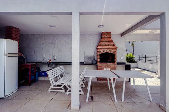 Área comum - Churrasqueira de apartamento à venda com 3 quartos, 172m² em Tatuapé, São Paulo