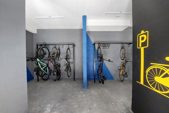 Área comum - Bicicletário  de apartamento para alugar com 2 quartos, 39m² em Jurubatuba, São Paulo
