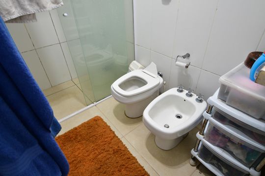 Banheiro Suíte de casa de condomínio à venda com 4 quartos, 68000m² em Joaquim Egídio, Campinas