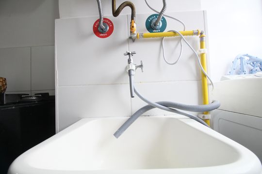 Área de Serviço de apartamento para alugar com 2 quartos, 40m² em Jardim Maria Duarte, São Paulo
