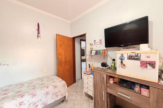 Quarto 1 de casa de condomínio à venda com 2 quartos, 124m² em Jardim Promeca, Várzea Paulista