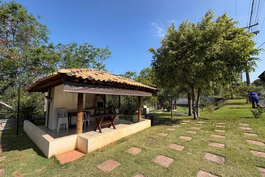 Área comum - Churrasqueira de casa de condomínio à venda com 2 quartos, 124m² em Jardim Promeca, Várzea Paulista