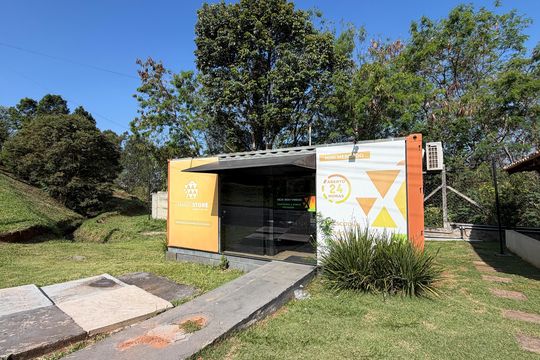 Área comum - Mini Mercado de casa de condomínio à venda com 2 quartos, 124m² em Jardim Promeca, Várzea Paulista