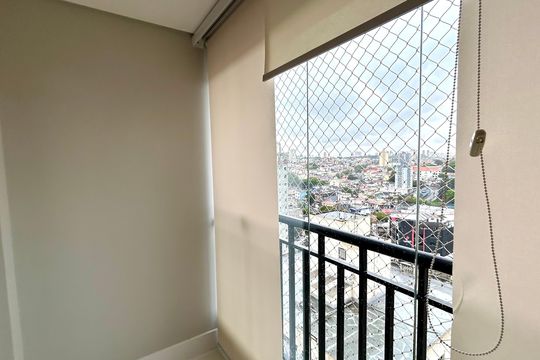 Varanda da Sala de apartamento para alugar com 2 quartos, 59m² em Vila Renata, Guarulhos