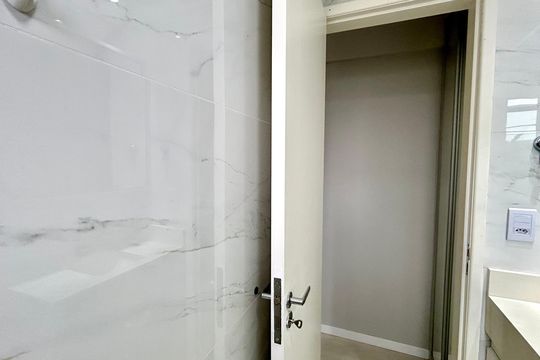 Banheiro da Suíte de apartamento para alugar com 2 quartos, 59m² em Vila Renata, Guarulhos