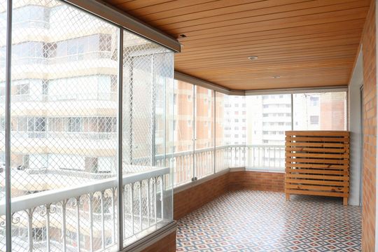 Varanda da Sala de apartamento para alugar com 5 quartos, 320m² em Perdizes, São Paulo