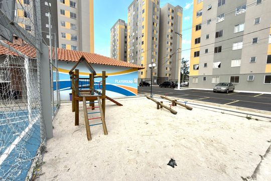 Área comum - Playground de apartamento para alugar com 2 quartos, 45m² em Bairro da Glória, Contagem