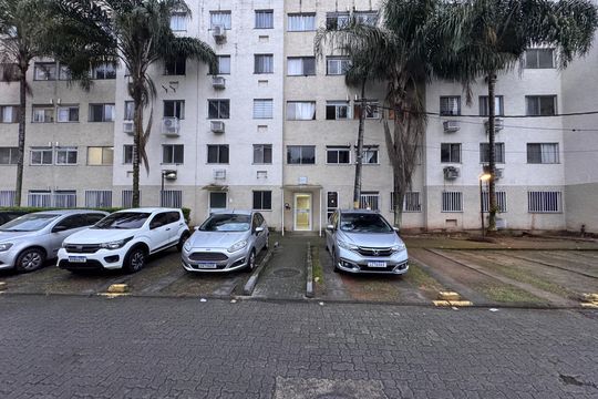 Fachada de apartamento para alugar com 2 quartos, 48m² em Vargem Grande, Rio de Janeiro