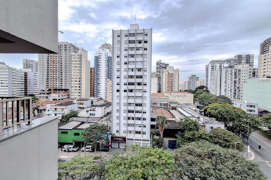 Vista do Quarto  de kitnet/studio à venda com 1 quarto, 35m² em Vila Mariana, São Paulo