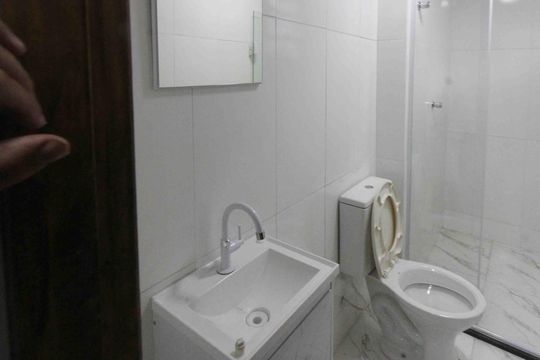 Banheiro de apartamento para alugar com 2 quartos, 73m² em Jardim da Laranjeira (zona Leste), São Paulo