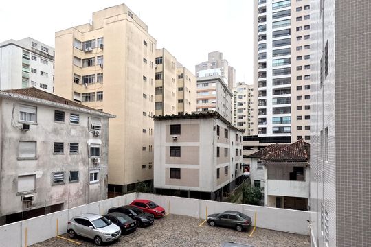 Vista do Quarto 2 de apartamento para alugar com 2 quartos, 88m² em José Menino, Santos