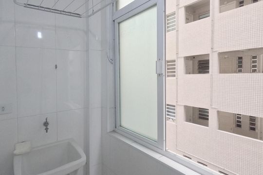 Área de Serviço de apartamento para alugar com 2 quartos, 88m² em José Menino, Santos
