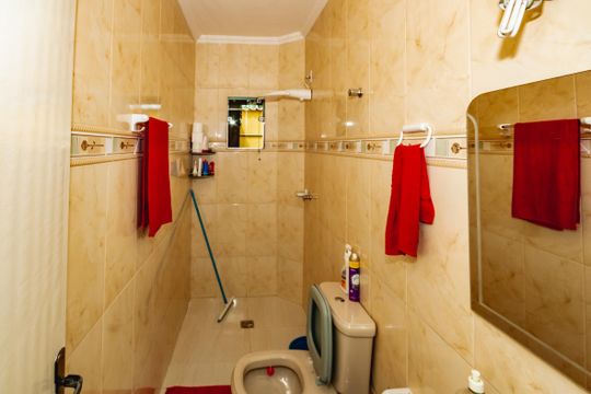 Banheiro Social de casa para alugar com 4 quartos, 96m² em Botafogo (justinópolis), Ribeirão das Neves