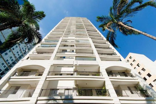 Fachada de apartamento para alugar com 2 quartos, 64m² em Bela Vista, São Paulo