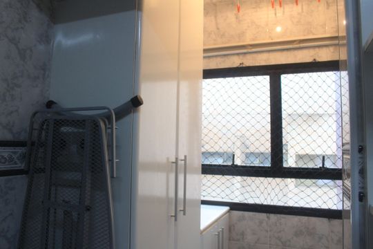 Área de Serviço de apartamento à venda com 2 quartos, 117m² em Santo Antônio, São Caetano do Sul