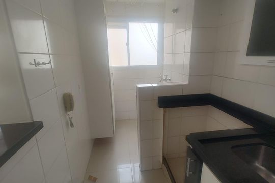 Cozinha de apartamento para alugar com 2 quartos, 56m² em Parque Nova Suica, Valinhos