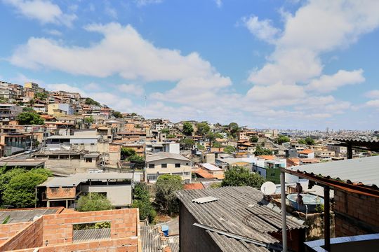 Vista do Quarto de casa para alugar com 2 quartos, 47m² em Boa Vista, Belo Horizonte