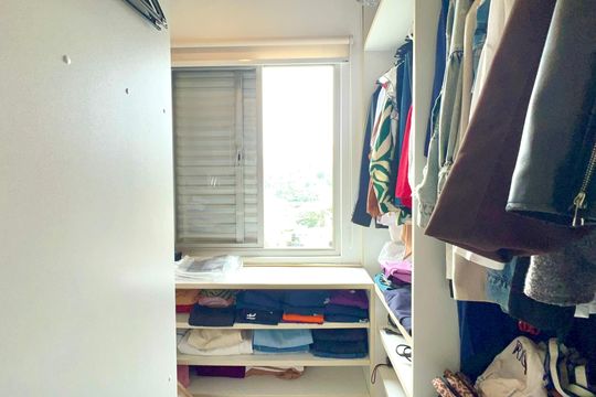 Closet de apartamento à venda com 1 quarto, 54m² em Vila Beatriz, São Paulo