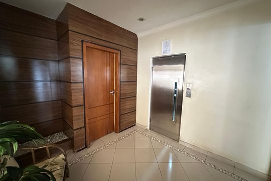 Hall de entrada de apartamento para alugar com 1 quarto, 54m² em Itararé, São Vicente